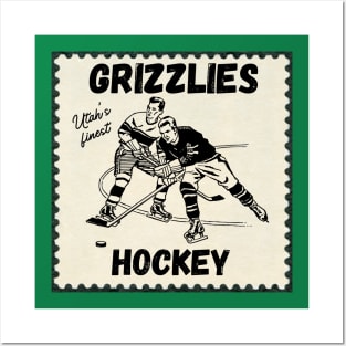 Old Timey Utah Grizzlies Posters and Art